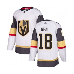 Adidas Vegas Golden Knights #18 James Neal Authentic White Away NHL Jersey