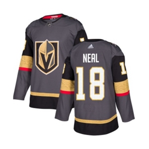 Adidas Vegas Golden Knights #18 James Neal Premier Gray Home NHL Jersey