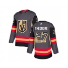Adidas Vegas Golden Knights #27 Shea Theodore Authentic Black Drift Fashion NHL Jersey