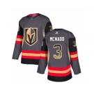 Adidas Vegas Golden Knights #3 Brayden McNabb Authentic Black Drift Fashion NHL Jersey