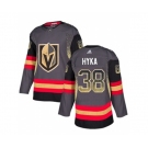Adidas Vegas Golden Knights #38 Tomas Hyka Authentic Black Drift Fashion NHL Jersey
