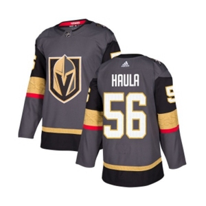 Adidas Vegas Golden Knights #56 Erik Haula Authentic Gray Home NHL Jersey