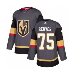 Adidas Vegas Golden Knights #75 Ryan Reaves Premier Gray Home NHL Jersey