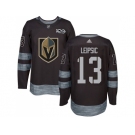 Men Adidas Vegas Golden Knights #13 Brendan Leipsic Black 1917-2017 100th Anniversary Stitched NHL Jersey