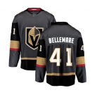 Men Men's Vegas Golden Knights #41 Pierre-Edouard Bellemare Authentic Black Home Fanatics Branded Breakaway NHL Jersey