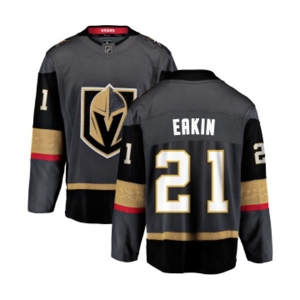 Men Vegas Golden Knights #21 Cody Eakin Authentic Black Home Fanatics Branded Breakaway NHL Jersey