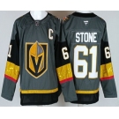 Men's Vegas Golden Knights #61 Mark Stone Gray Authentic Jersey
