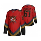 Men's Vegas Golden Knights #67 Max Pacioretty 2021 Red Reverse Retro Stitched Hockey Jersey