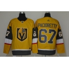 Men's Vegas Golden Knights #67 Max Pacioretty Authentic golden 2020 Hockey Jersey