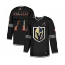 Men's Vegas Golden Knights #71 William Karlsson Black USA Flag Limited Hockey Jersey