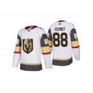 Men's Vegas Golden Knights #88 Nate Schmidt White 2017-2018 Season Jersey