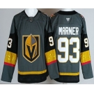 Men's Vegas Golden Knights #93 Mitch Marner Gray Authentic Jersey