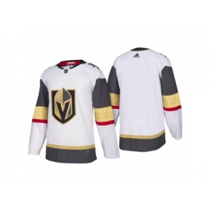 Men's Vegas Golden Knights Blank White 2018 New Season Blank Jersey