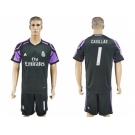 Real Madrid #1 Casillas Sec Away Soccer Club Jersey