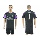 Real Madrid #1 Navas Sec Away Soccer Club Jersey