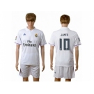 Real Madrid #10 James White Home Soccer Club Jersey5