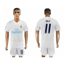 Real Madrid #11 Bale White Home Soccer Club Jersey 2