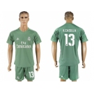 Real Madrid #13 K.Casilla Green Goalkeeper Soccer Club Jersey