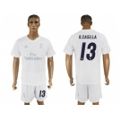 Real Madrid #13 K.Casilla Marine Environmental Protection Home Soccer Club Jersey