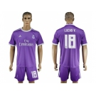 Real Madrid #18 Lucas V. Away Soccer Club Jersey