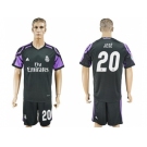 Real Madrid #20 Jese Sec Away Soccer Club Jersey