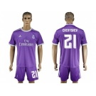 Real Madrid #21 Cheryshev Away Soccer Club Jerse