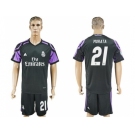 Real Madrid #21 Morata Sec Away Soccer Club Jersey