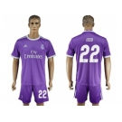 Real Madrid #22 Isco Away Soccer Club Jersey 5