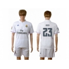 Real Madrid #23 Isco White Home Soccer Club Jersey1