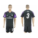 Real Madrid #3 Pepe Sec Away Soccer Club Jersey