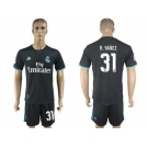 Real Madrid #31 R.Yanez Away Soccer Club Jersey