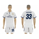 Real Madrid #33 Campeones Home Soccer Club Jersey