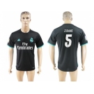 Real Madrid #5 Zidane Away Soccer Club Jersey 3