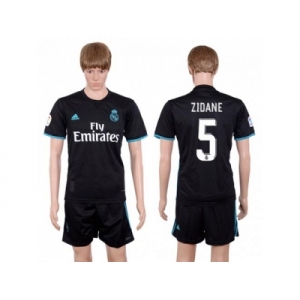 Real Madrid #5 Zidane Away Soccer Club Jersey