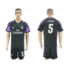 Real Madrid #5 Zidane Sec Away Soccer Club Jersey