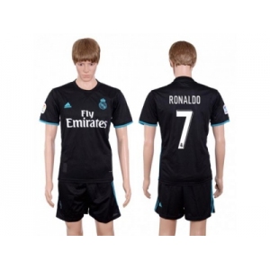 Real Madrid #7 Ronaldo Away Soccer Club Jersey
