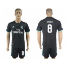 Real Madrid #8 Kroos Away Soccer Club Jersey 1