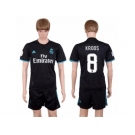 Real Madrid #8 Kroos Away Soccer Club Jersey