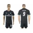 Real Madrid #9 Benzema Away Soccer Club Jersey 2