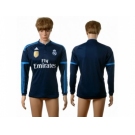 Real Madrid Blank Away Long Sleeves Soccer Club Jersey3