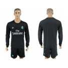 Real Madrid Blank Away Long Sleeves Soccer Club Jersey