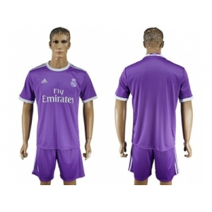 Real Madrid Blank Away Soccer Club Jersey 6