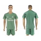 Real Madrid Blank Green Goalkeeper Soccer Club Jersey
