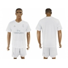 Real Madrid Blank Marine Environmental Protection Home Soccer Club Jersey