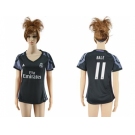Women's Real Madrid #11 Bale Sec Away Soccer Club Jersey