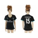Women's Real Madrid #15 F.Coentrao Away Soccer Club Jersey