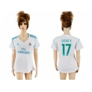 Women's Real Madrid #17 Lucas V. Home Soccer Club Jersey1