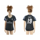Women's Real Madrid #19 Modric Sec Away Soccer Club Jersey