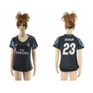 Women's Real Madrid #23 Beckham Sec Away Soccer Club Jersey