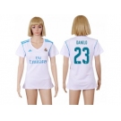 Women's Real Madrid #23 Danilo Home Soccer Club Jersey
